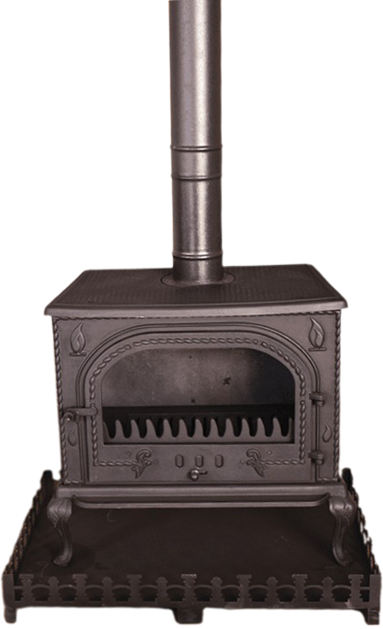 Alev Desenli Döküm Soba