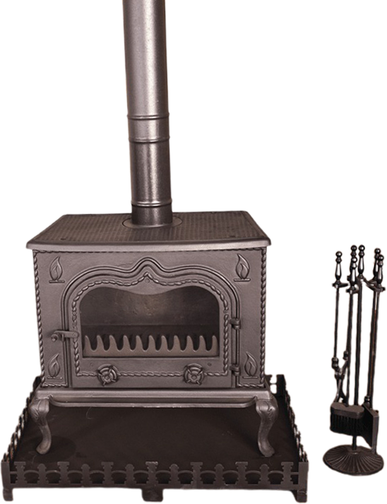 Alev Desenli Döküm Soba 70