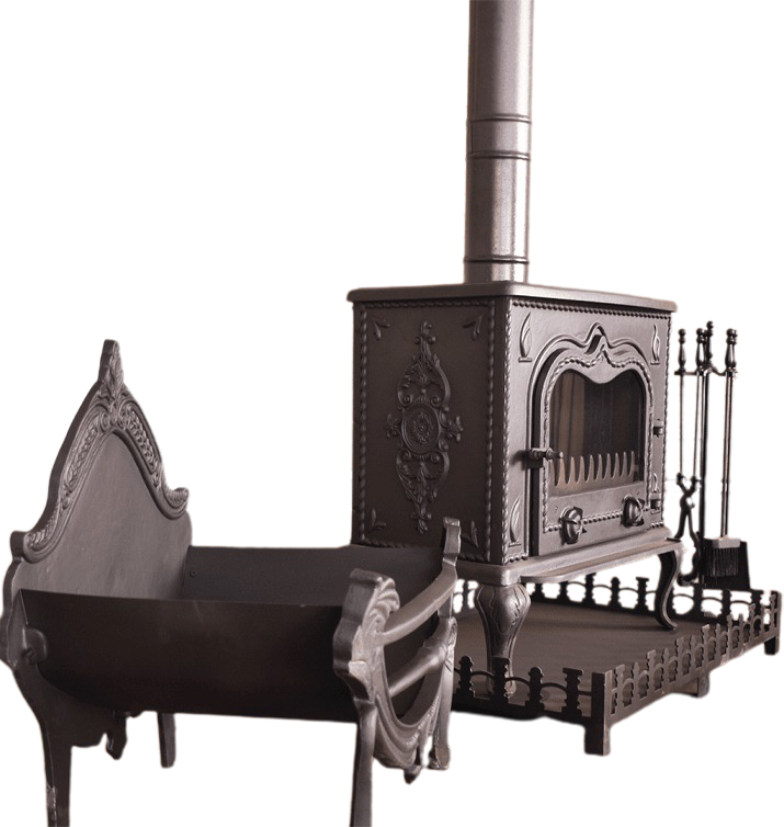 Alev Desenli Döküm Soba 70