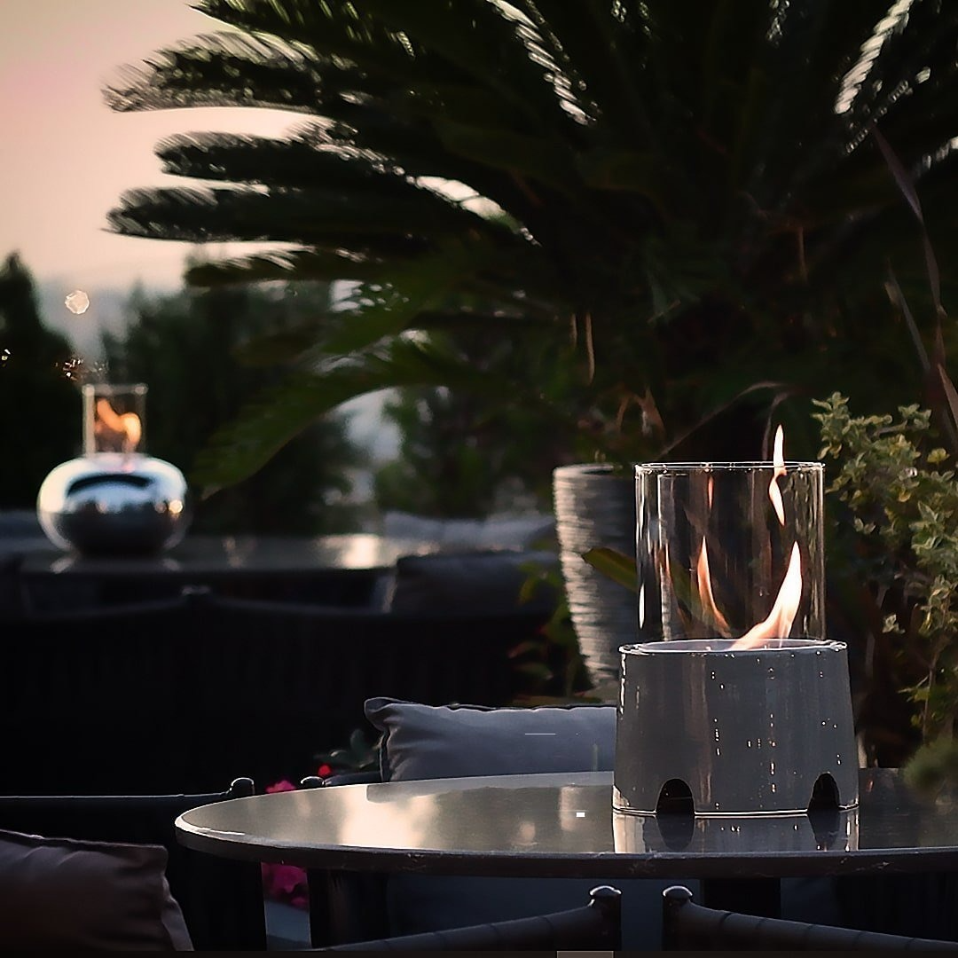 Renkli Yuvarlak Masa Etanolü