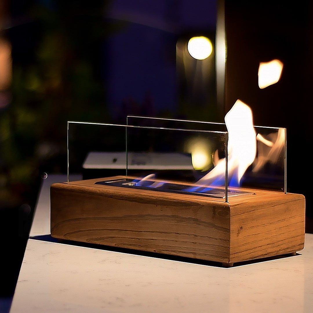 Yatay Ahşap Masa Etanolü