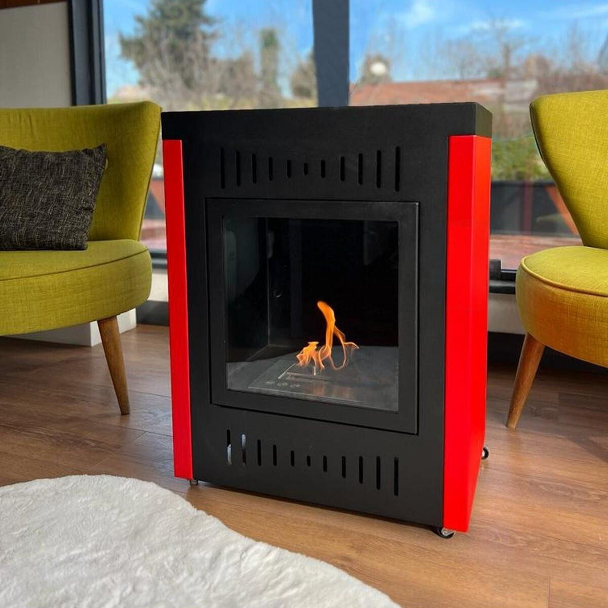 Soba Tipi Taşınabilir Etanol