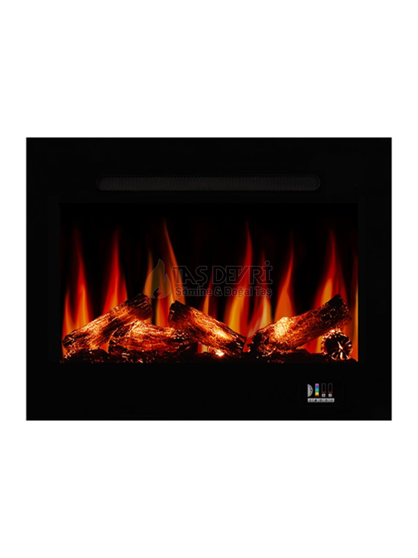 Pagla - 70 - Isıtıcılı Elektrikli Şömine 80 cm