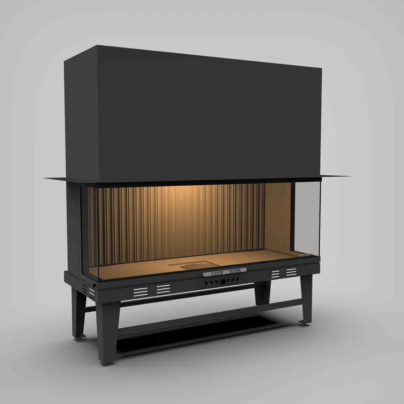 U Type Fireplace Firebox 90