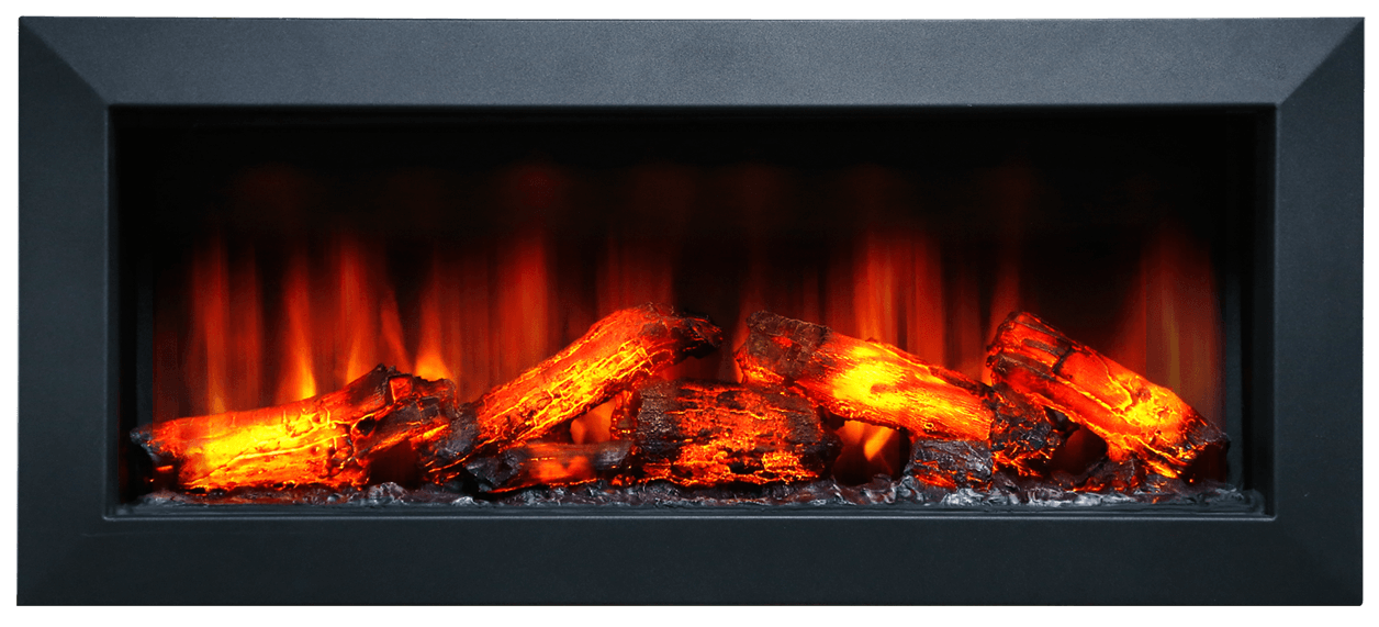 TD - with Heater Metal Çerçeve Electric Fireplace 100 cm