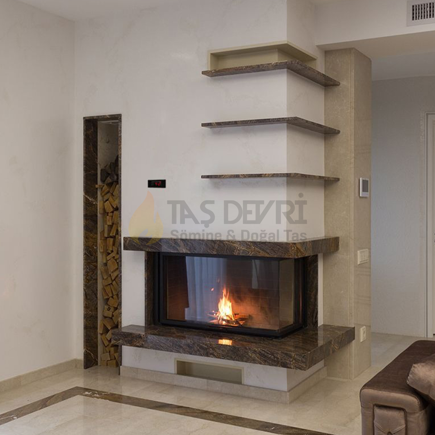 Water-Jacket Fireplace 10