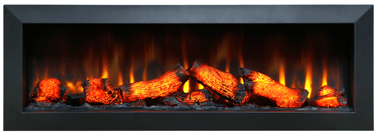 TD - with Heater Metal Çerçeve Electric Fireplace 130 cm