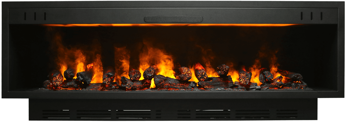 TD - with Heater Kasalı Electric Fireplace 180 cm