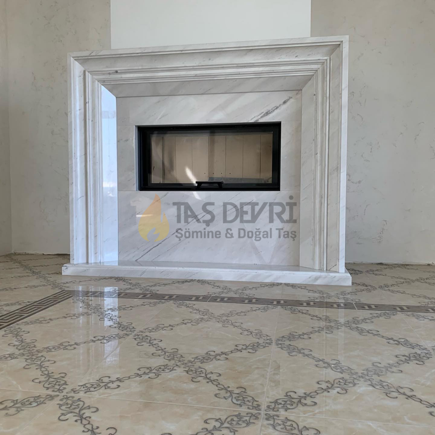 TD-Straight Wood-Burning Fireplace 2