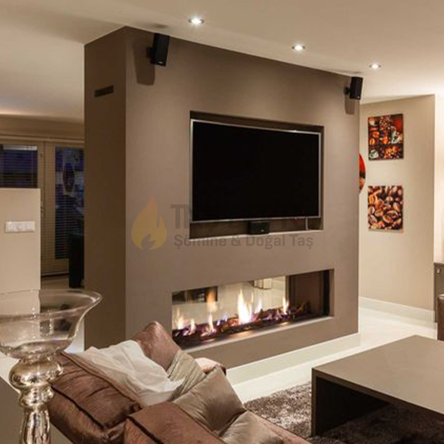 TD - GAS FIREPLACE 30