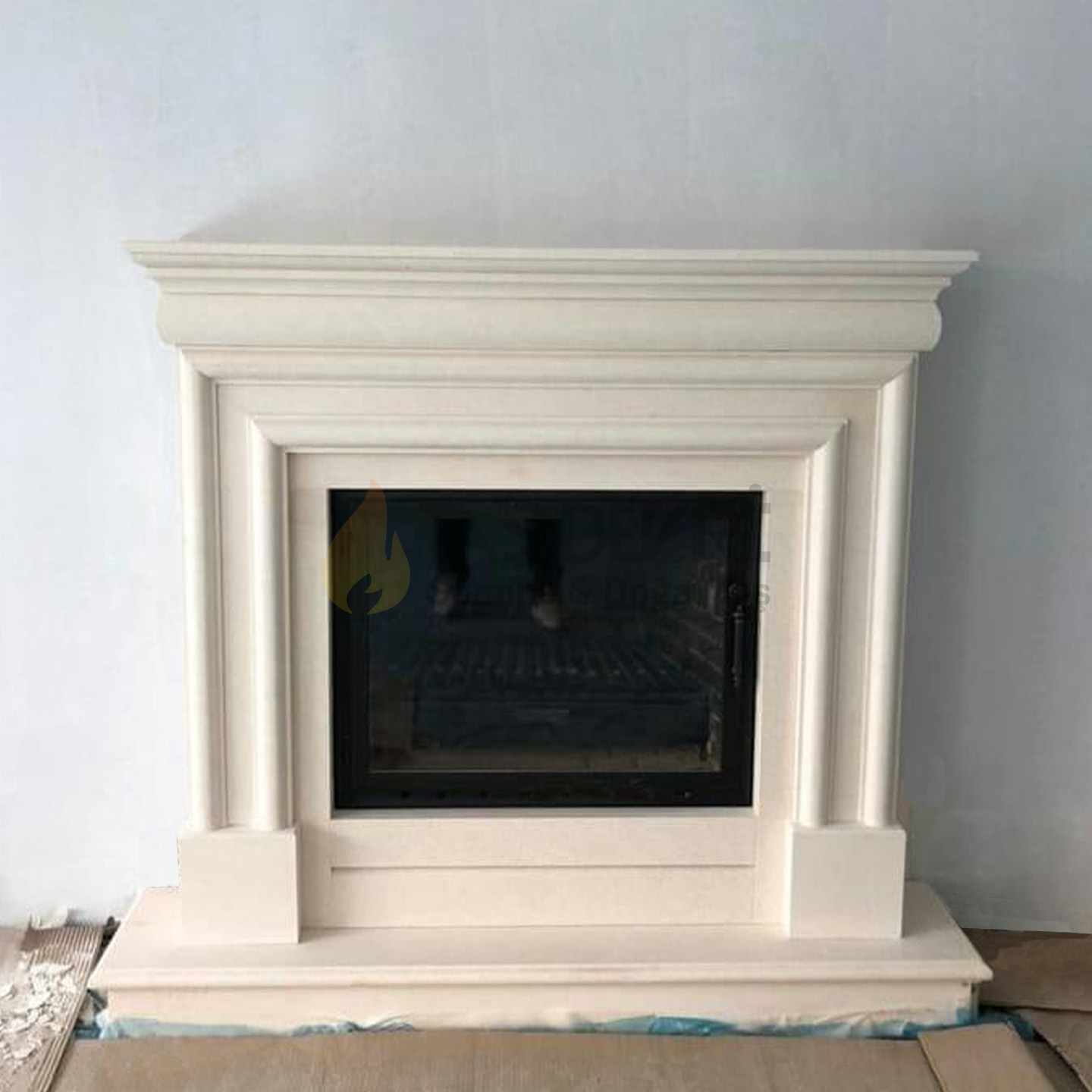 TD-Straight Wood-Burning Fireplace 38