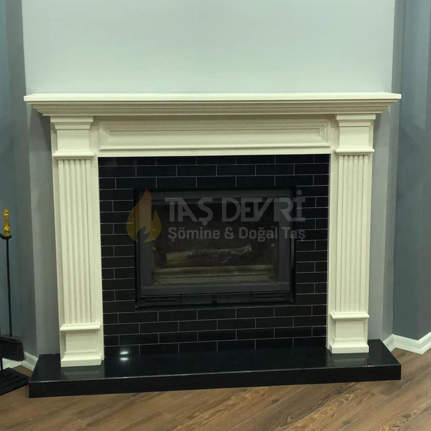 TD-Straight Wood-Burning Fireplace 47