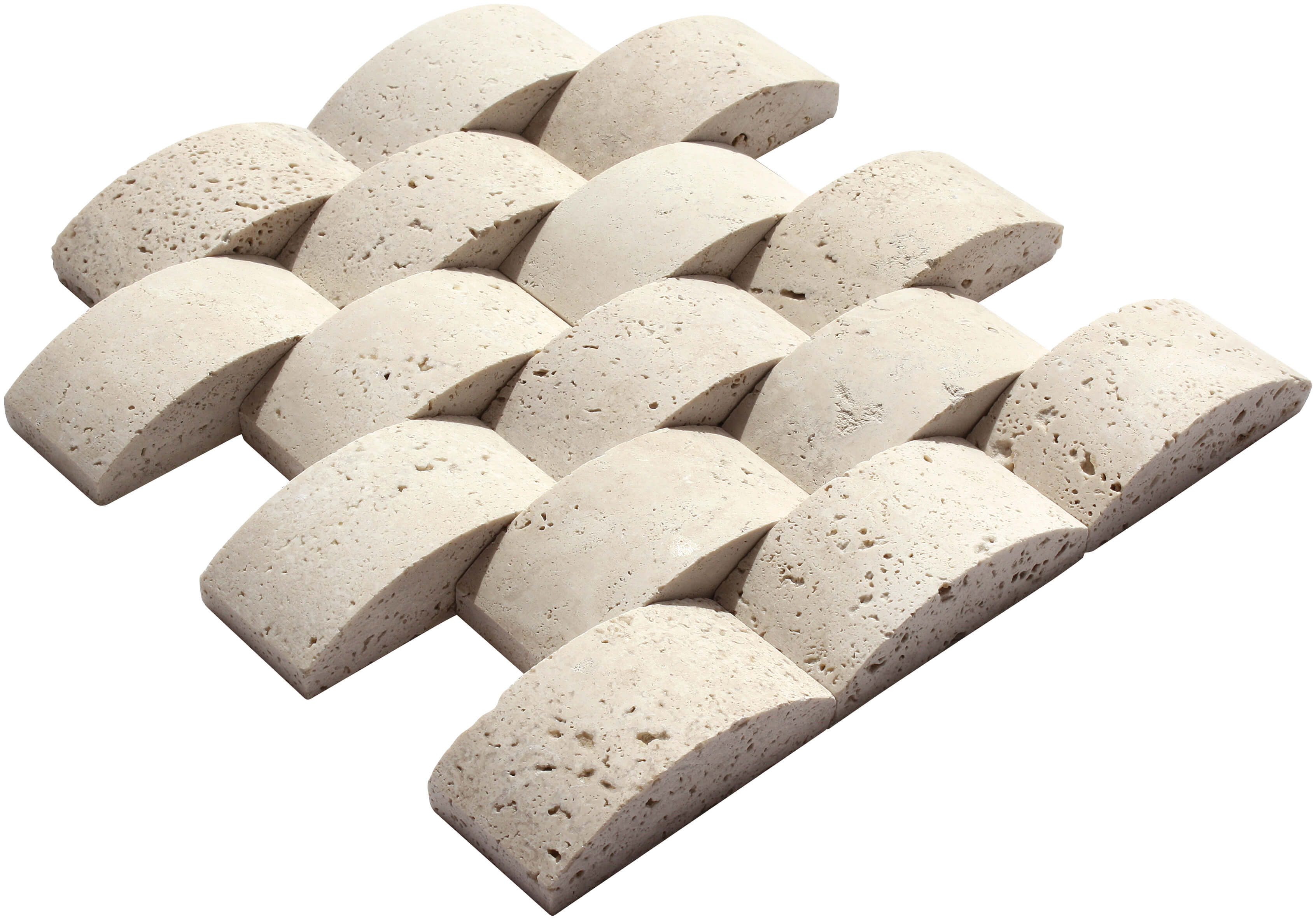 48x10 Chiaro Concave Trv.(Wall Stone Cladding)