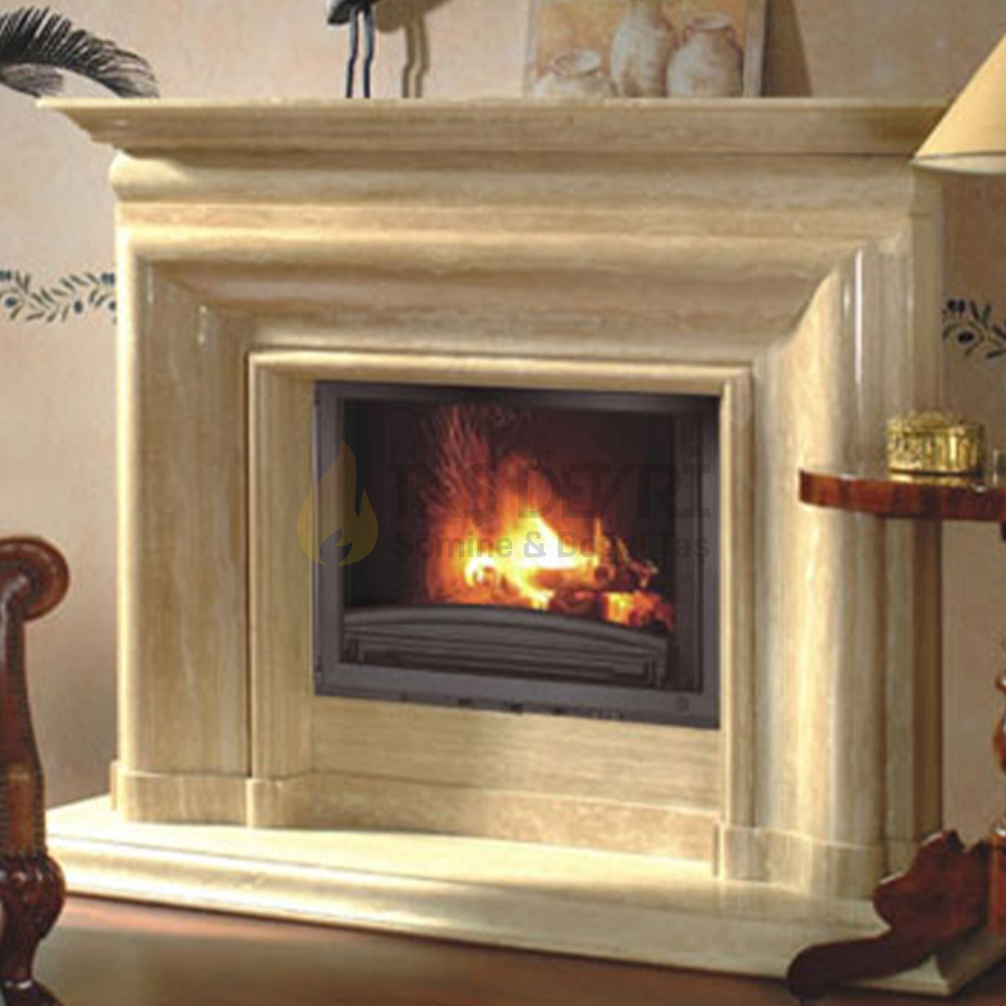 TD-Straight Wood-Burning Fireplace 49
