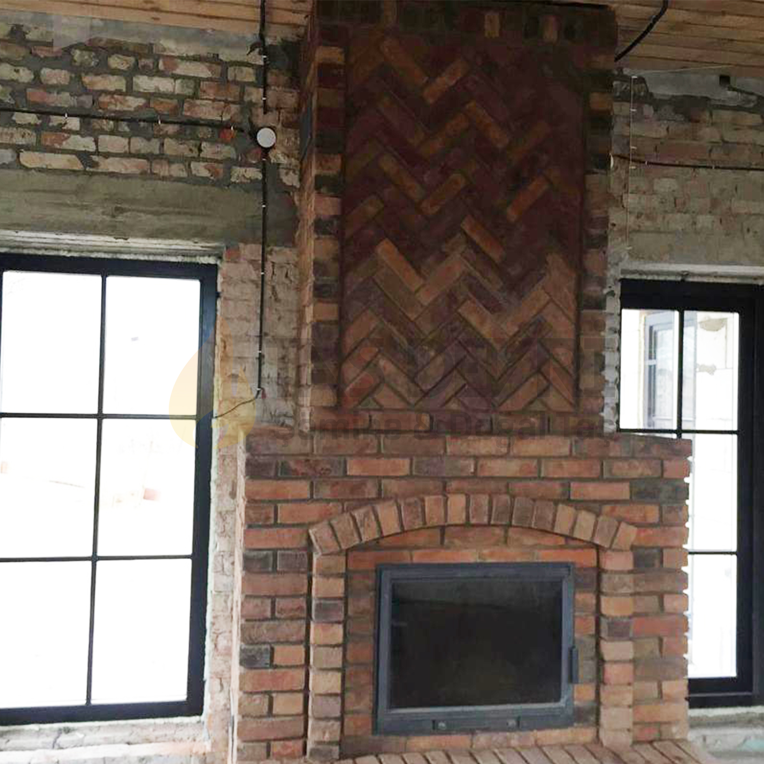 TD-Straight Wood-Burning Fireplace 57