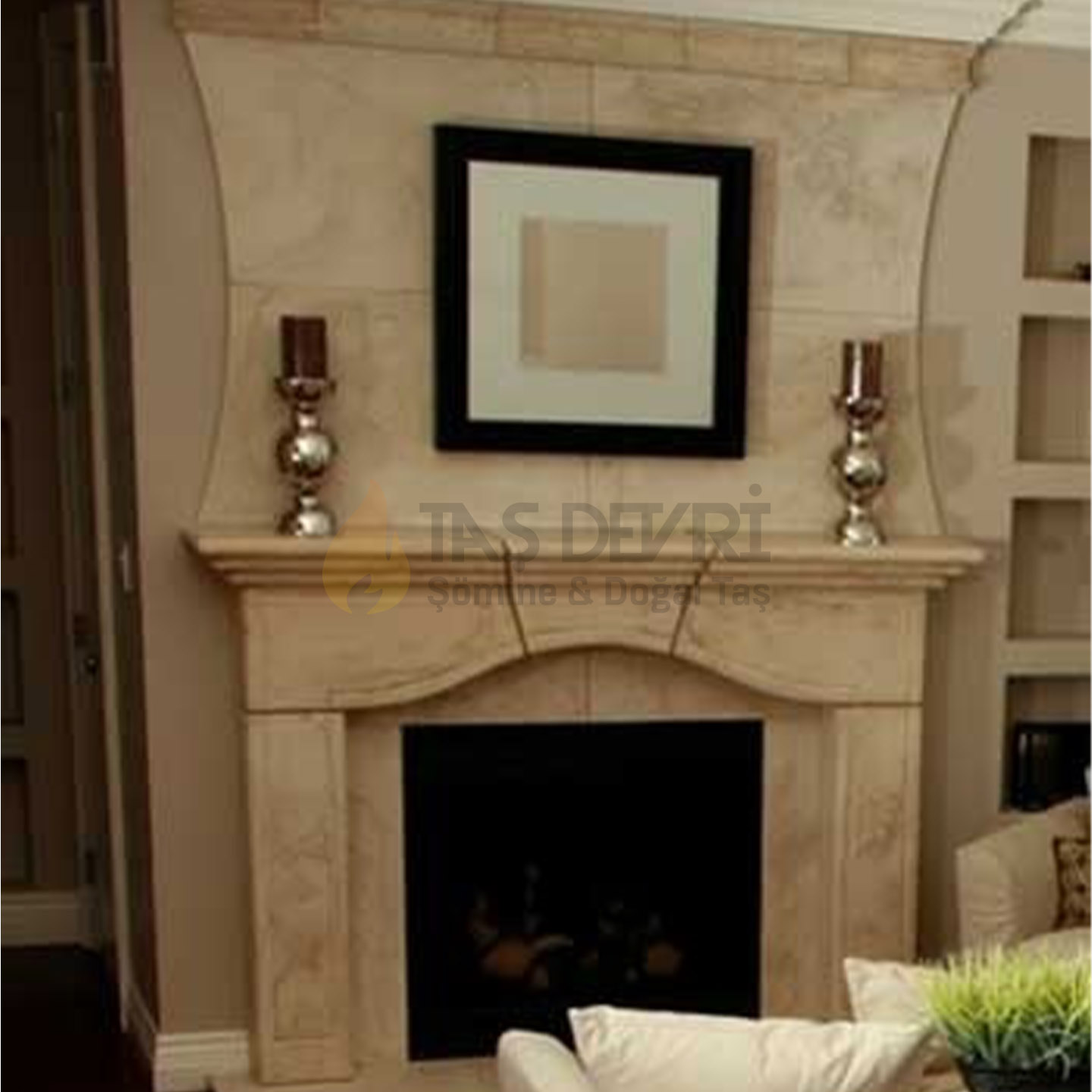 TD-Straight Wood-Burning Fireplace 61