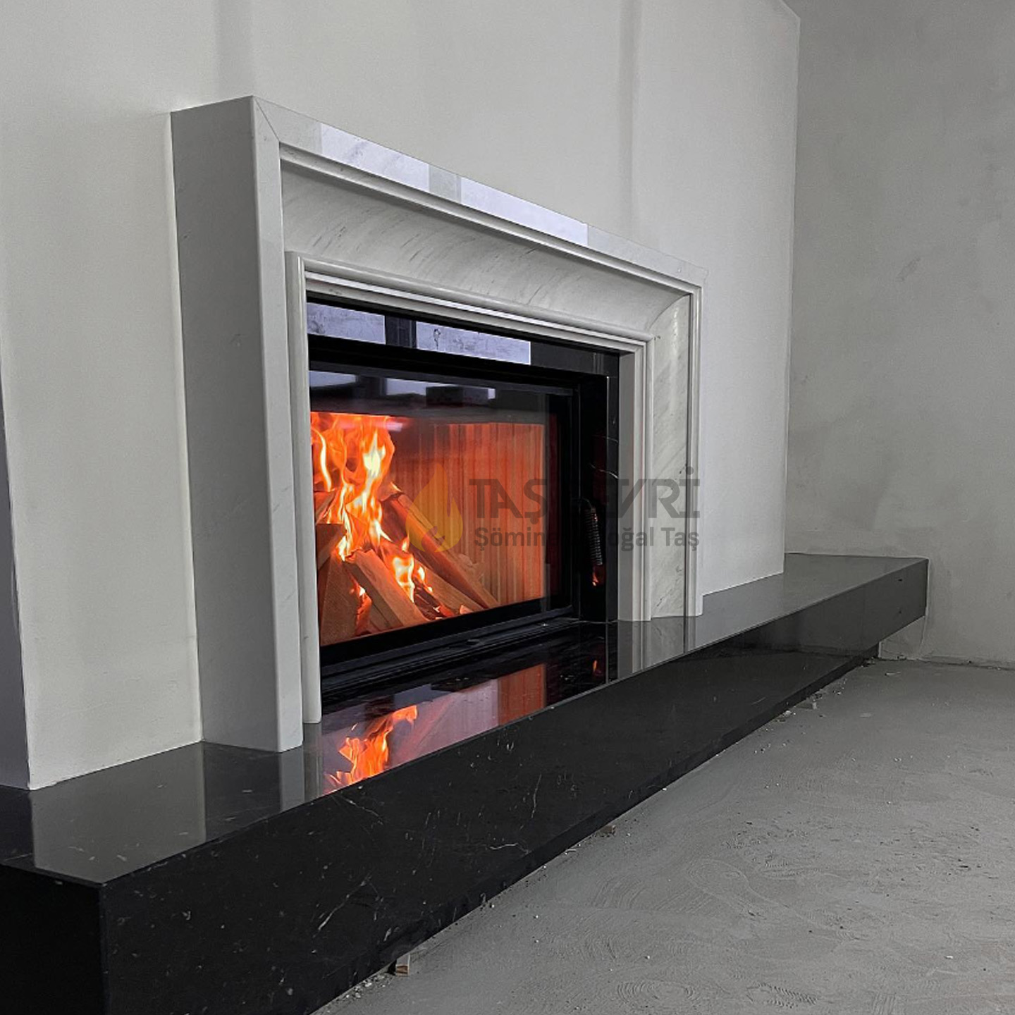 TD-Straight Wood-Burning Fireplace 64