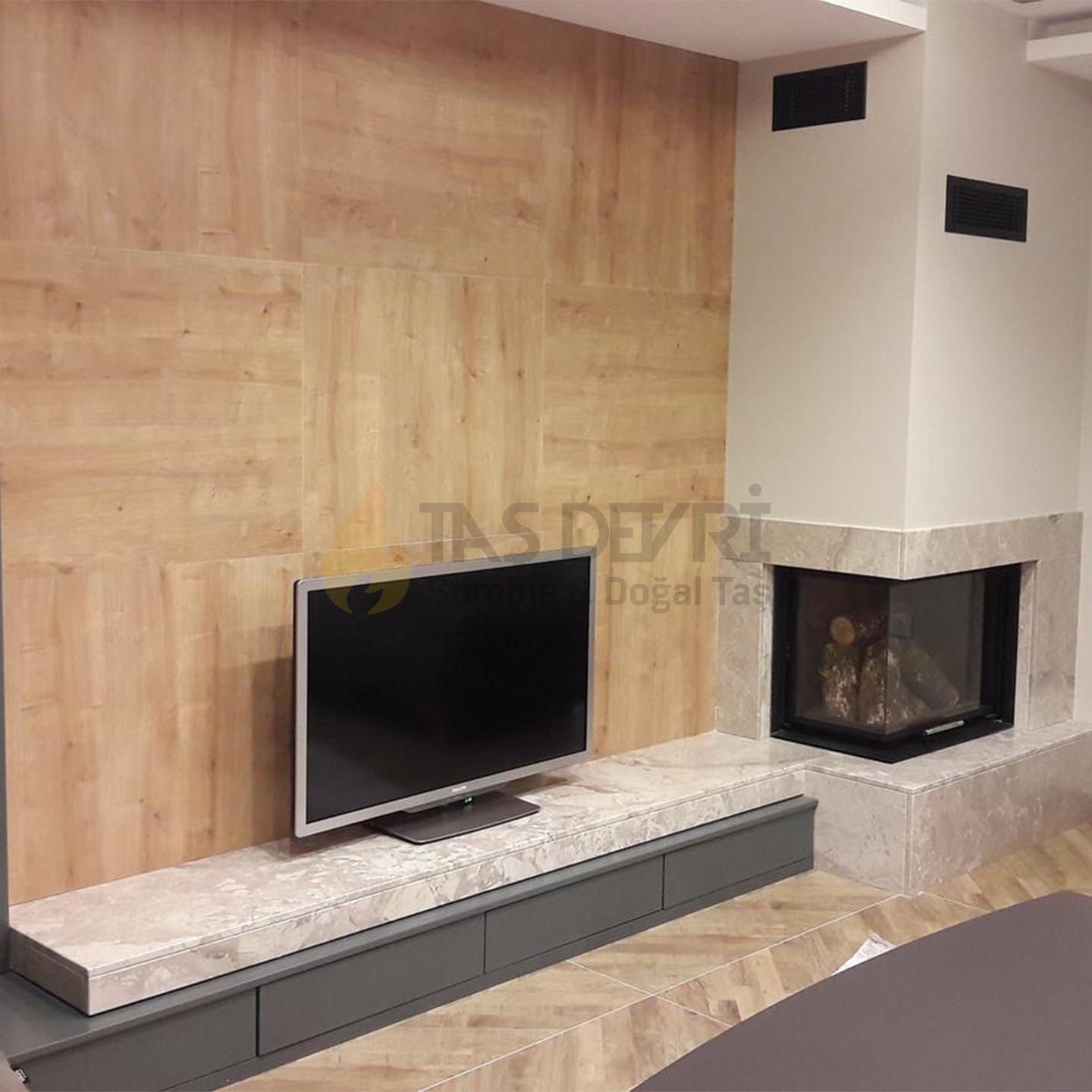 TD- Double-Sided Wood-Burning Fireplace 67