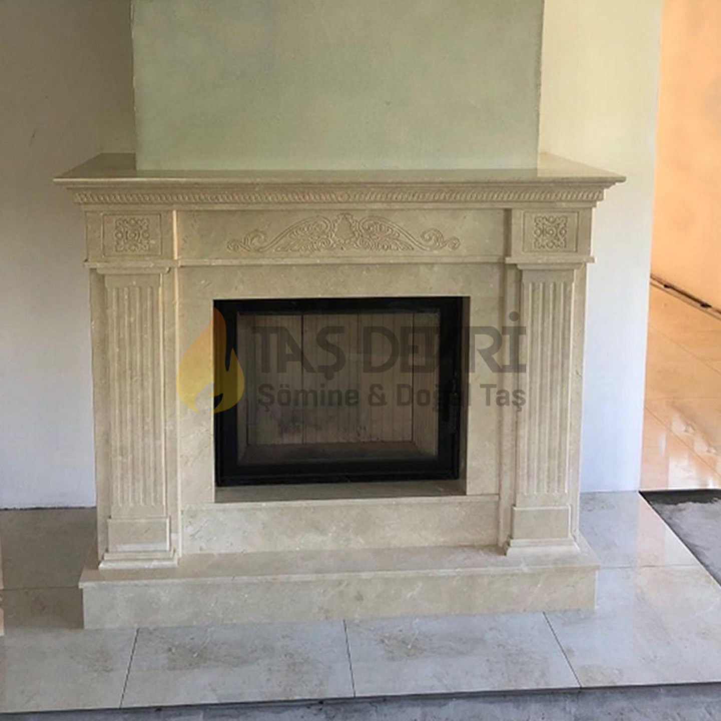TD-Straight Wood-Burning Fireplace 6