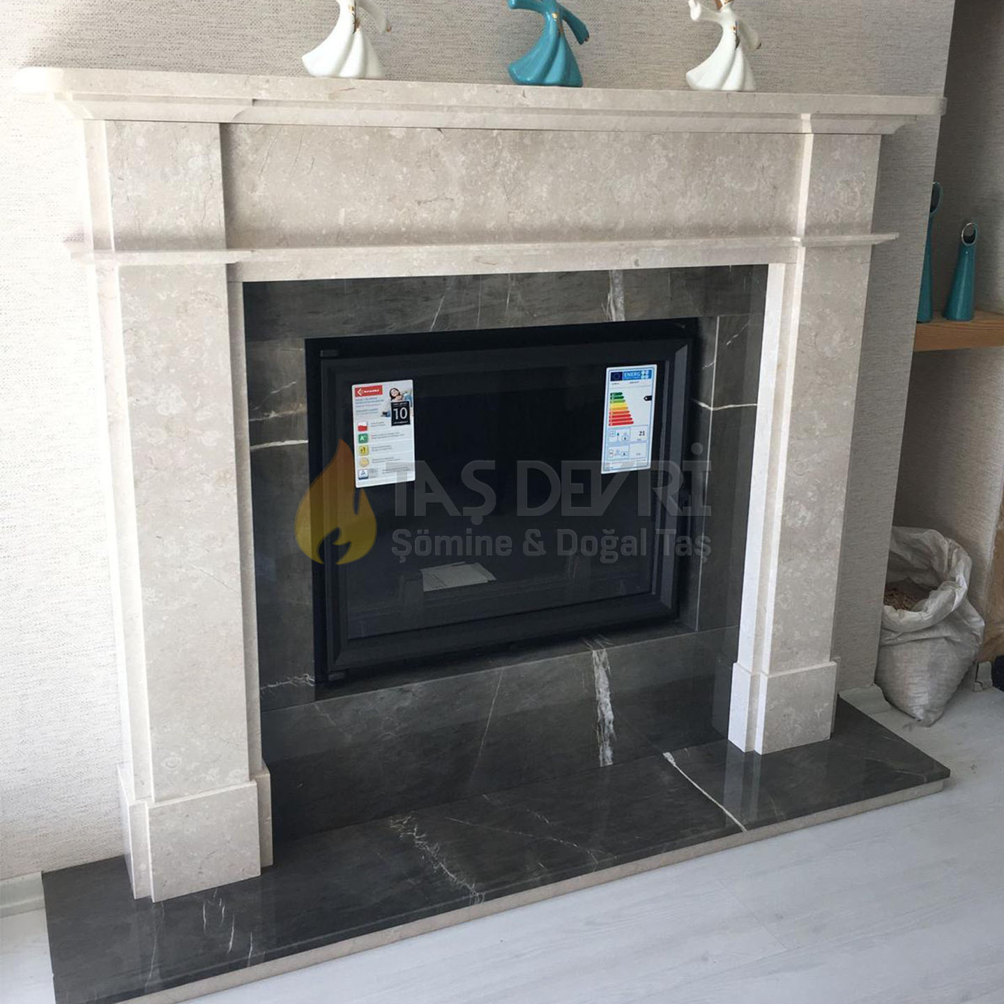 TD-Straight Wood-Burning Fireplace 71