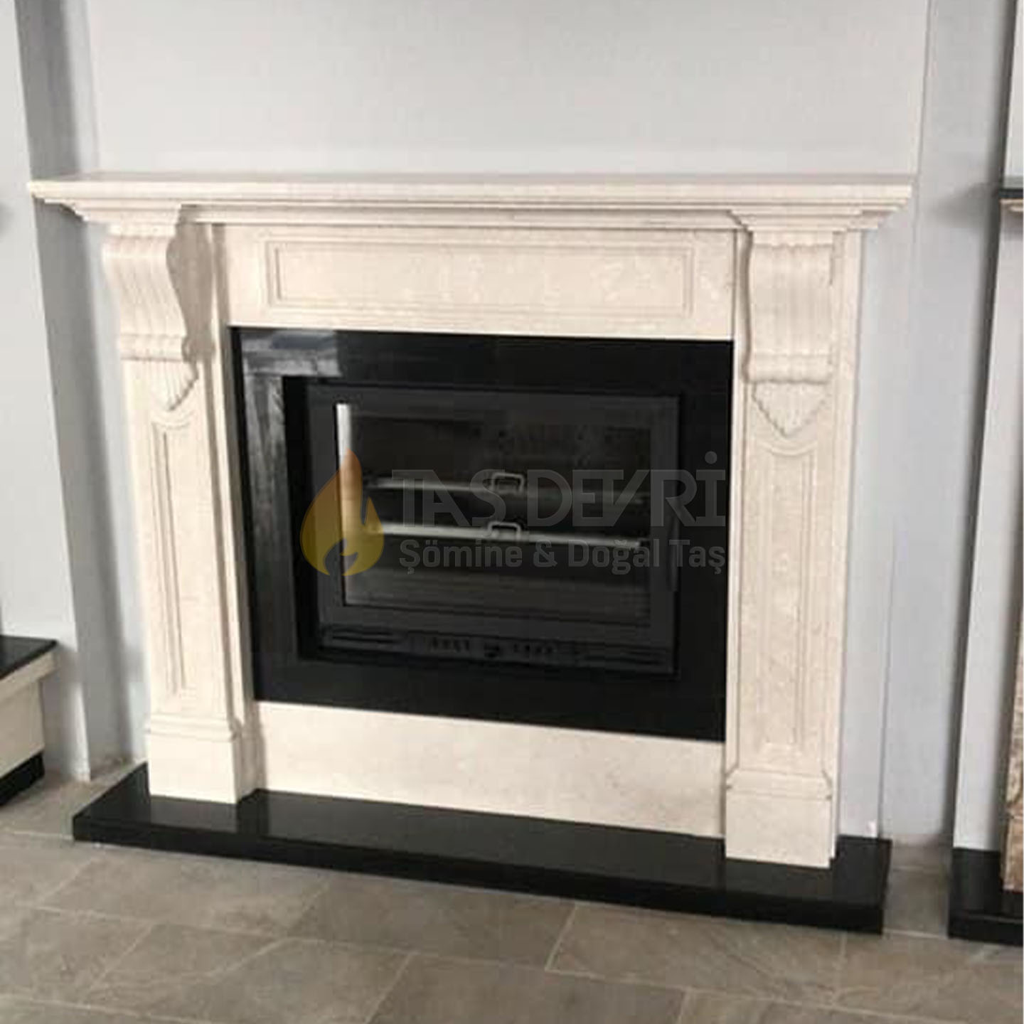 TD-Straight Wood-Burning Fireplace 74