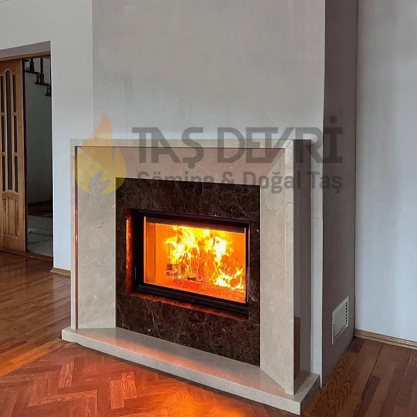 TD-Straight Wood-Burning Fireplace 7