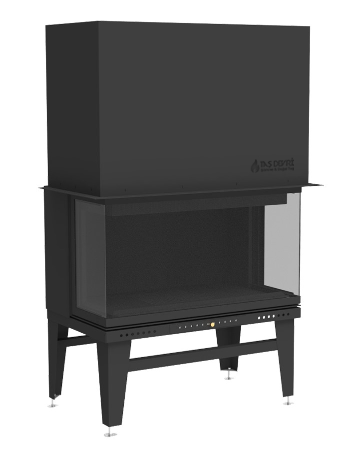 U Type Fireplace Firebox 110 Eko