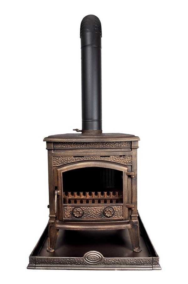 Gold Cast-Iron Stove