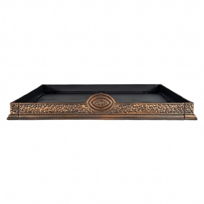 Bronz Kaplı Soba Altlığı