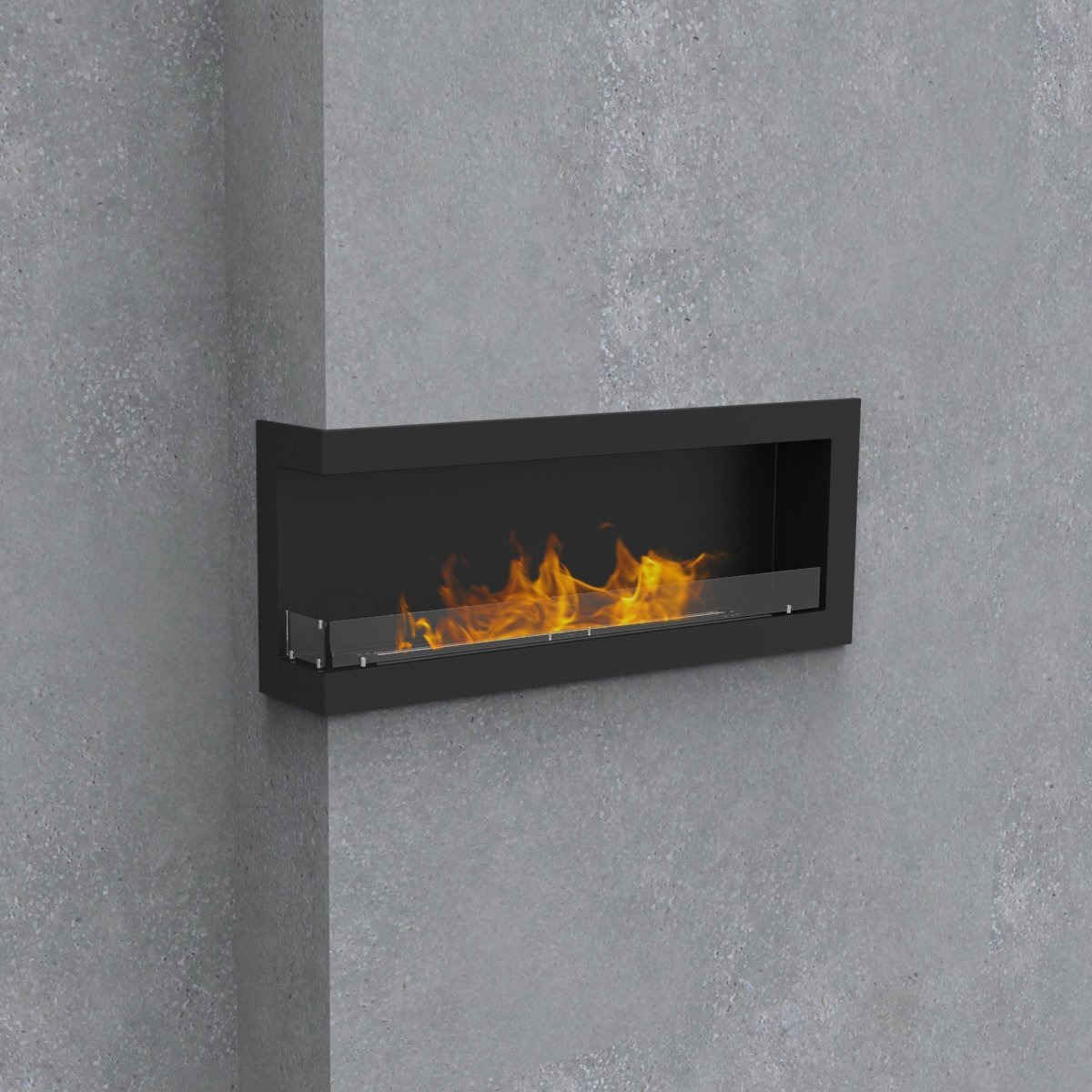 120 cm Sol Open Wall Bioethanol Unit