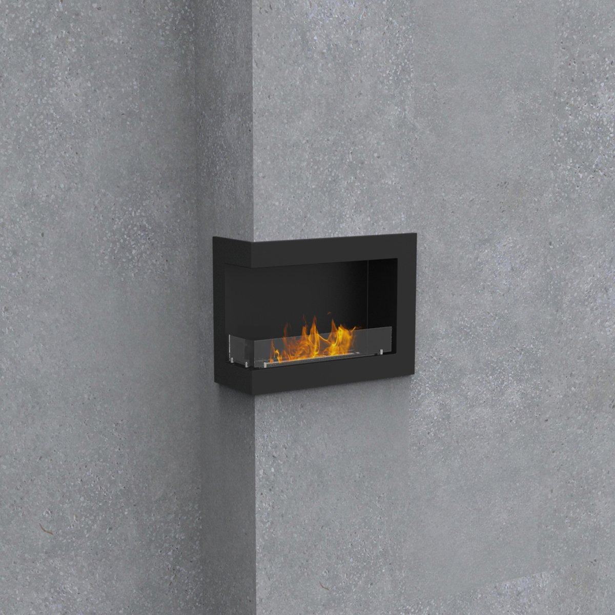 60 cm Sol Open Wall Bioethanol Unit